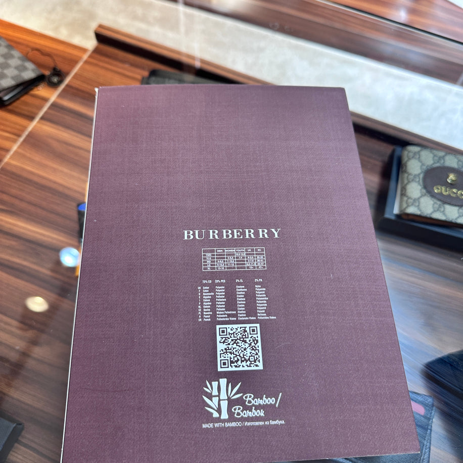 Burberry Bamboo Çorap