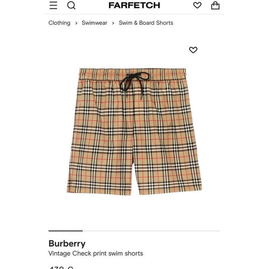 BURBERRY DENIZ ŞORTU