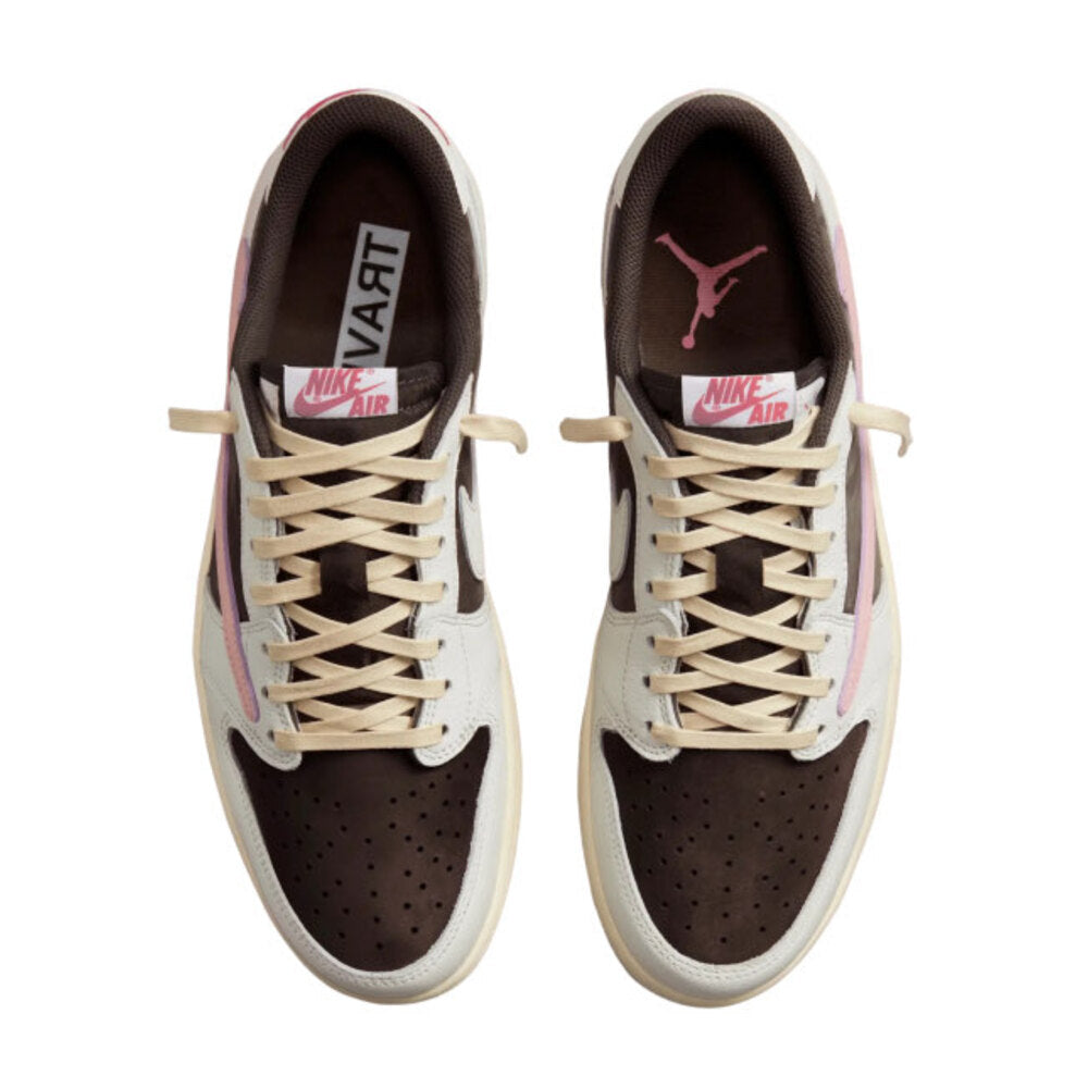 Travis Scott x Air Jordan 1 Low OG “Reverse Mocha” - Yedek Bağcıklı